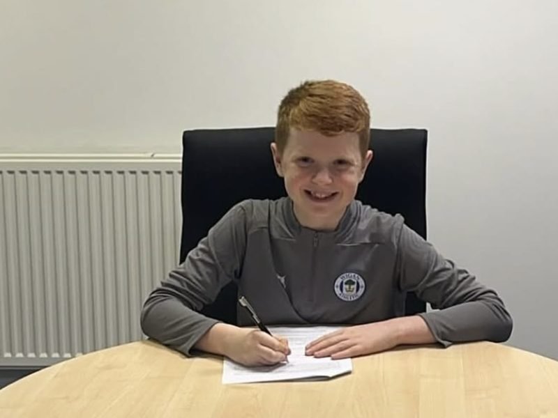 Oscar, RJ Goalkeeping Academy keeper, now at Wigan Athletic